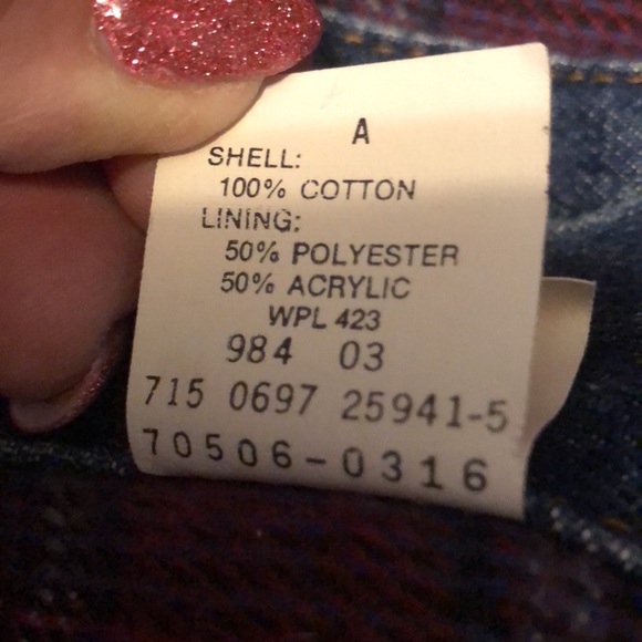 Levi’s jean jacket p2942 - Picture 12 of 12